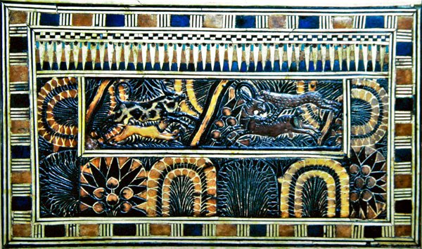 Coffer, from the Tomb of Tutankhamun, New Kingdom by Egyptian 18th Dynasty