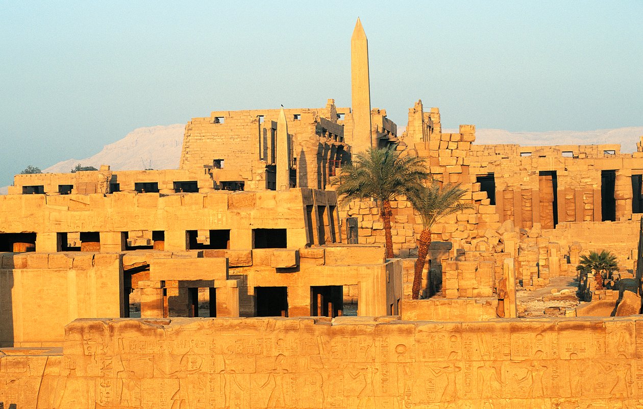 Great Temple of Amun, Eastern Sector, Karnak Temple Complex, Luxor, Thebes by Egyptian 18th Dynasty
