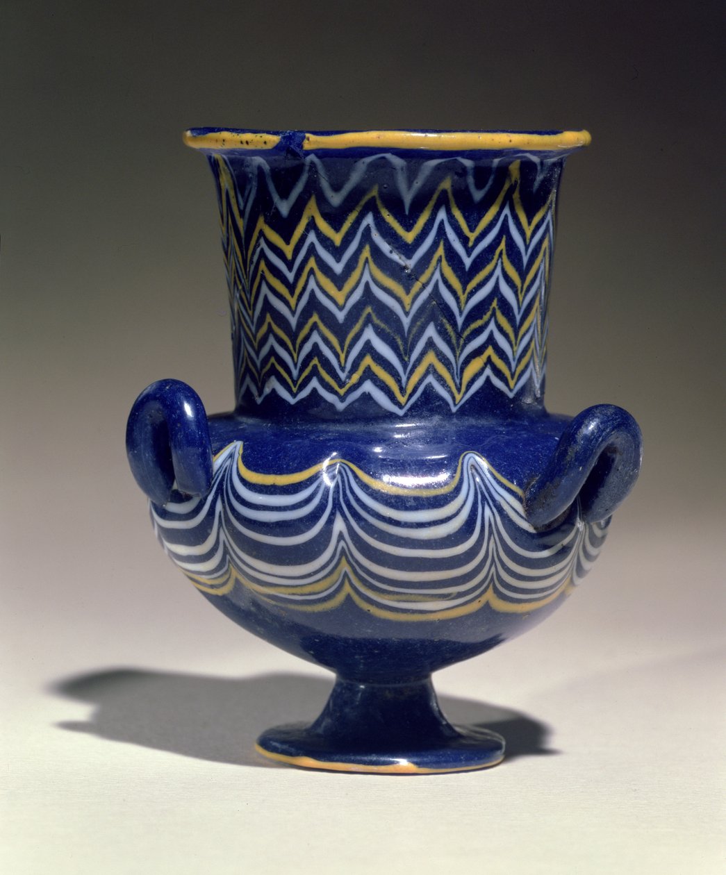 Krateriskos, from Saqqara, New Kingdom by Egyptian 18th Dynasty