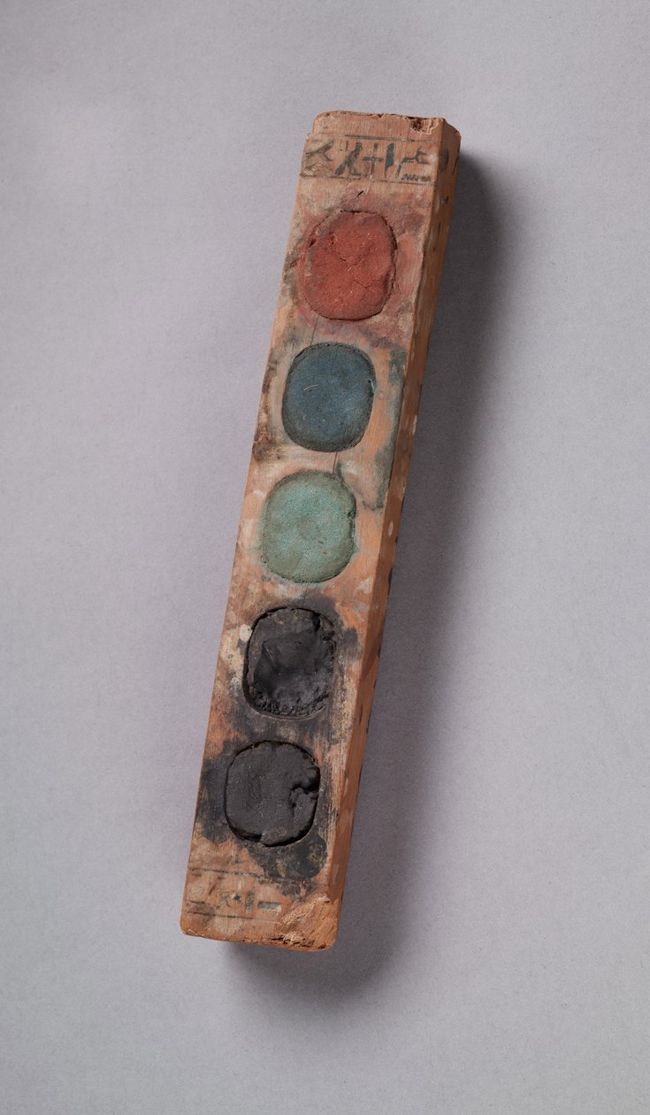 Paint Box of Vizier Amenemope by Egyptian 18th Dynasty