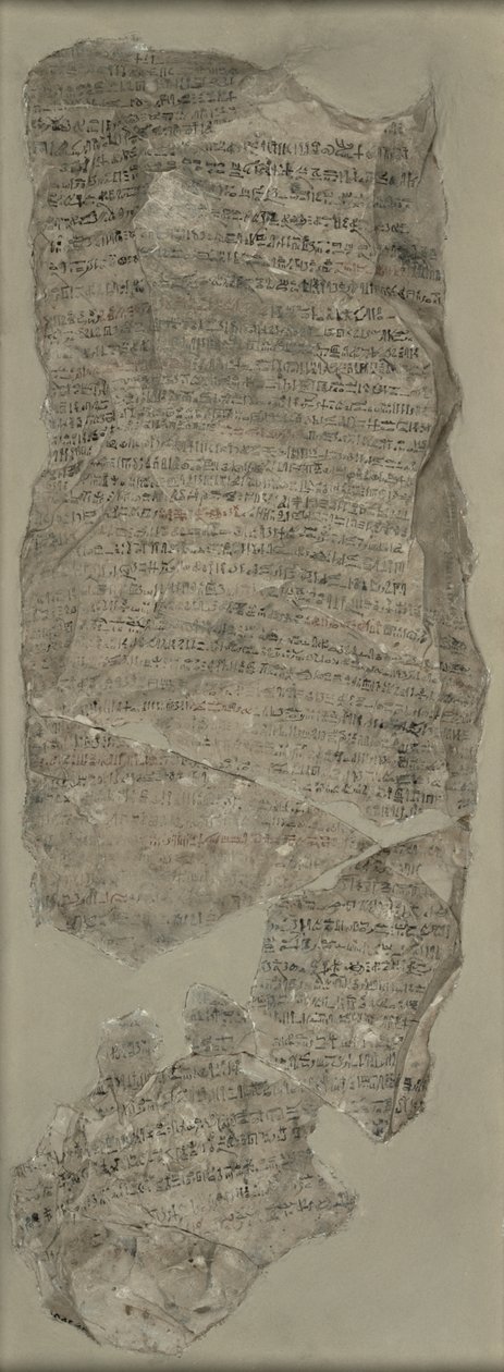 Sinuhe Ostracon, New Kingdom by Egyptian 18th Dynasty