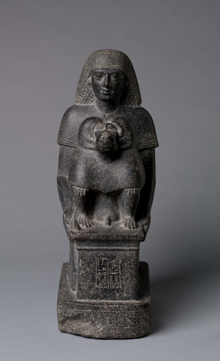 Statue of Minemheb by Egyptian 18th Dynasty