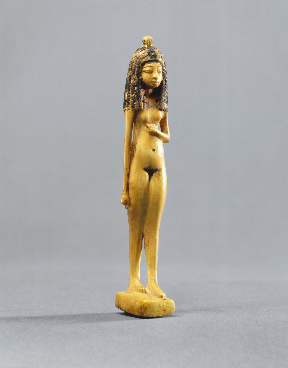 Statuette of a Nude Girl, New Kingdom by Egyptian 18th Dynasty