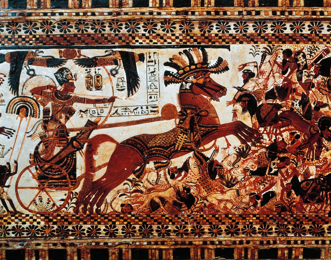 The Hunting Box (detail) by Egyptian 18th Dynasty
