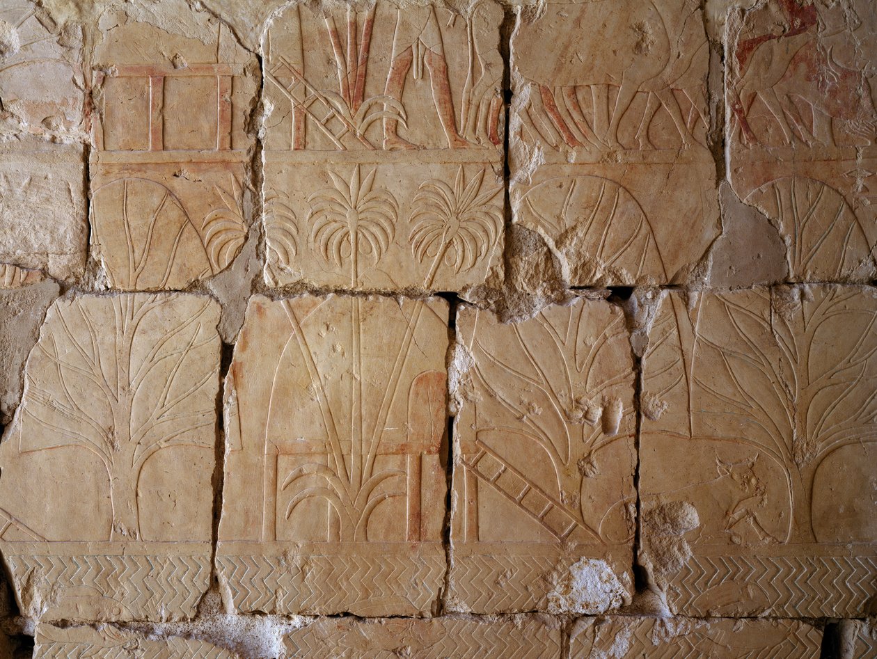 Vegetation (detail) by Egyptian 18th Dynasty