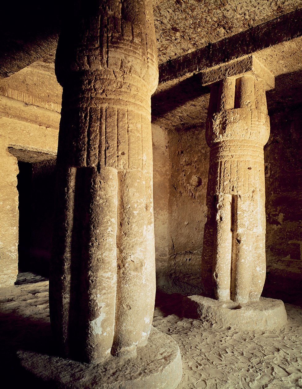 View of the Tomb Chapel of Meryre, New Kingdom by Egyptian 18th Dynasty
