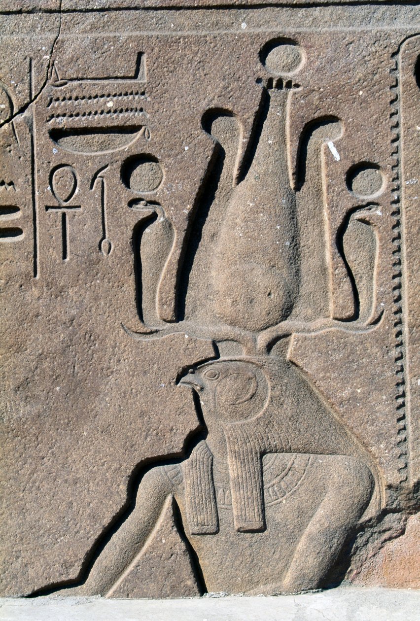 Block with reliefs and inscriptions of Ramesses II, Great Temple of Amun, Tanis, Egypt, New Kingdom, Dynasty XIX by Egyptian 19th Dynasty