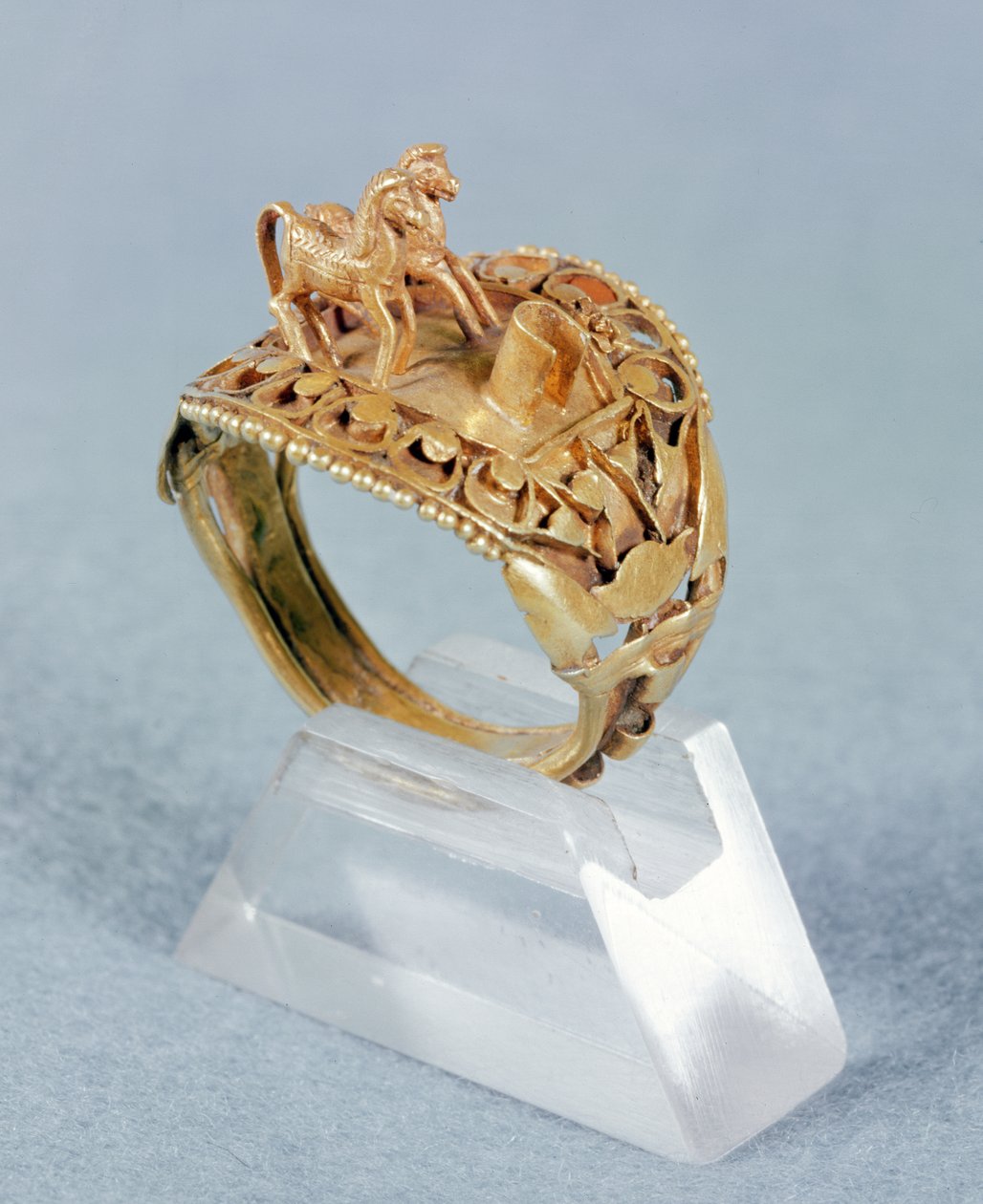 Horse ring of Ramesses II, New Kingdom by Egyptian 19th Dynasty