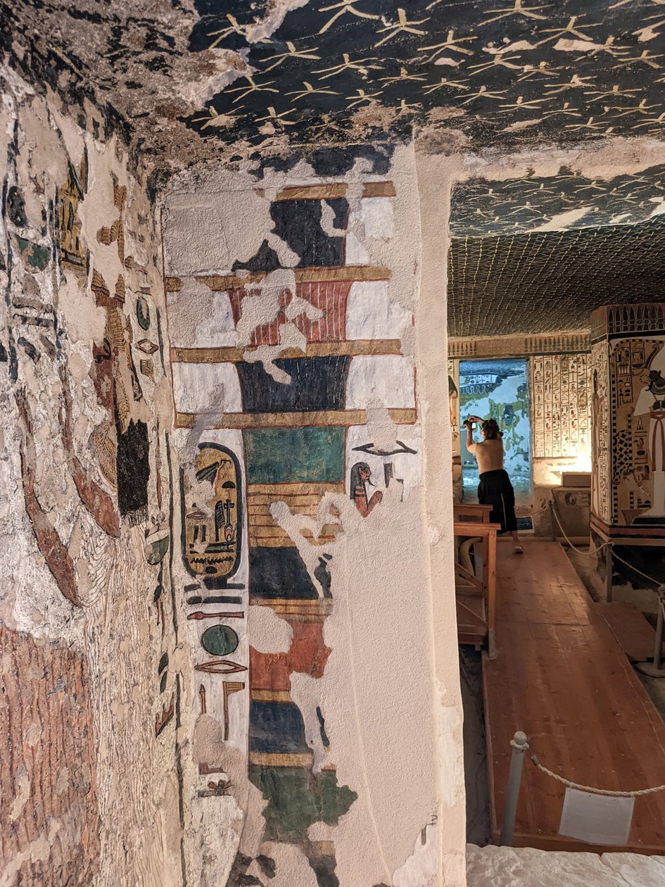 Valley of the Queens, Tomb of Nefertari by Egyptian 19th Dynasty