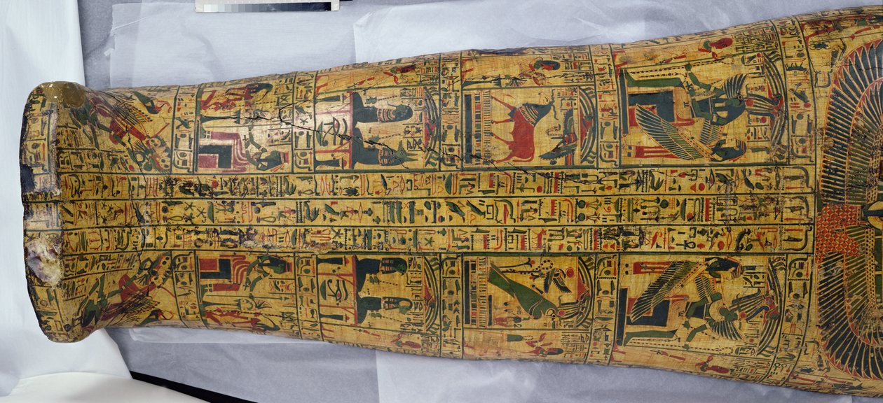 Detail of the Cover of the Mummy of Nesyamun by Egyptian 20th Dynasty