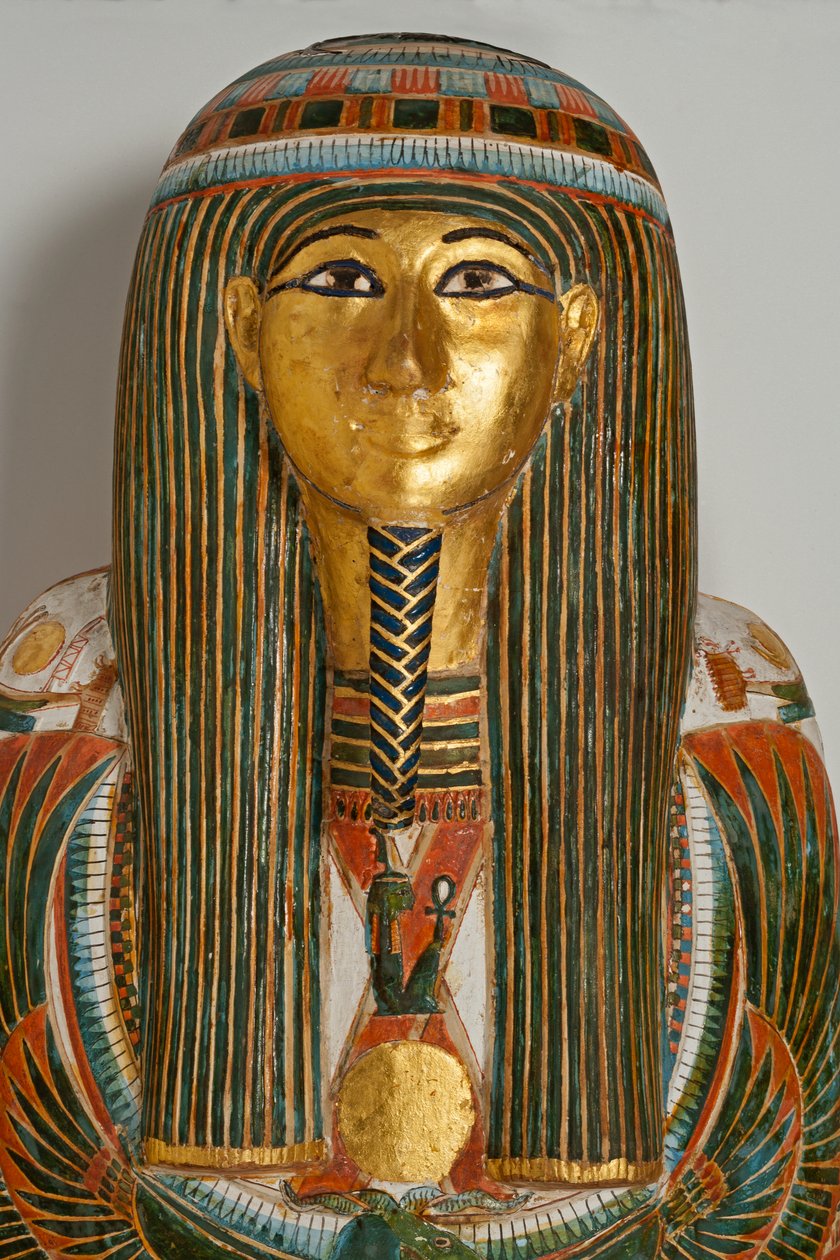 Funerary Equipment: Coffin of the Chief Priest of Karnak, Nekht-ef-Mut, 924-889 BC by Egyptian 22nd Dynasty