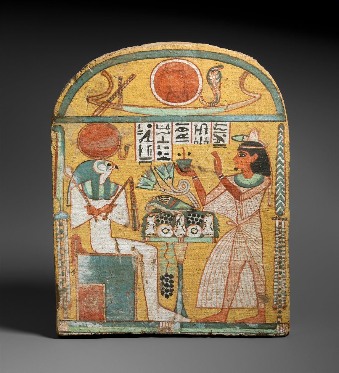 Stela of Aafenmut, from Thebes by Egyptian 22nd Dynasty