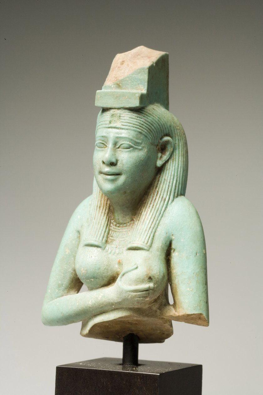 Fragment of Isis, Late Dynastic Period by Egyptian 26th Dynasty