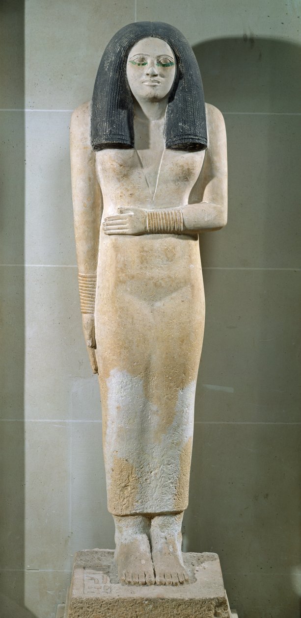 Statue of Nesa, Old Kingdom by Egyptian 3rd Dynasty
