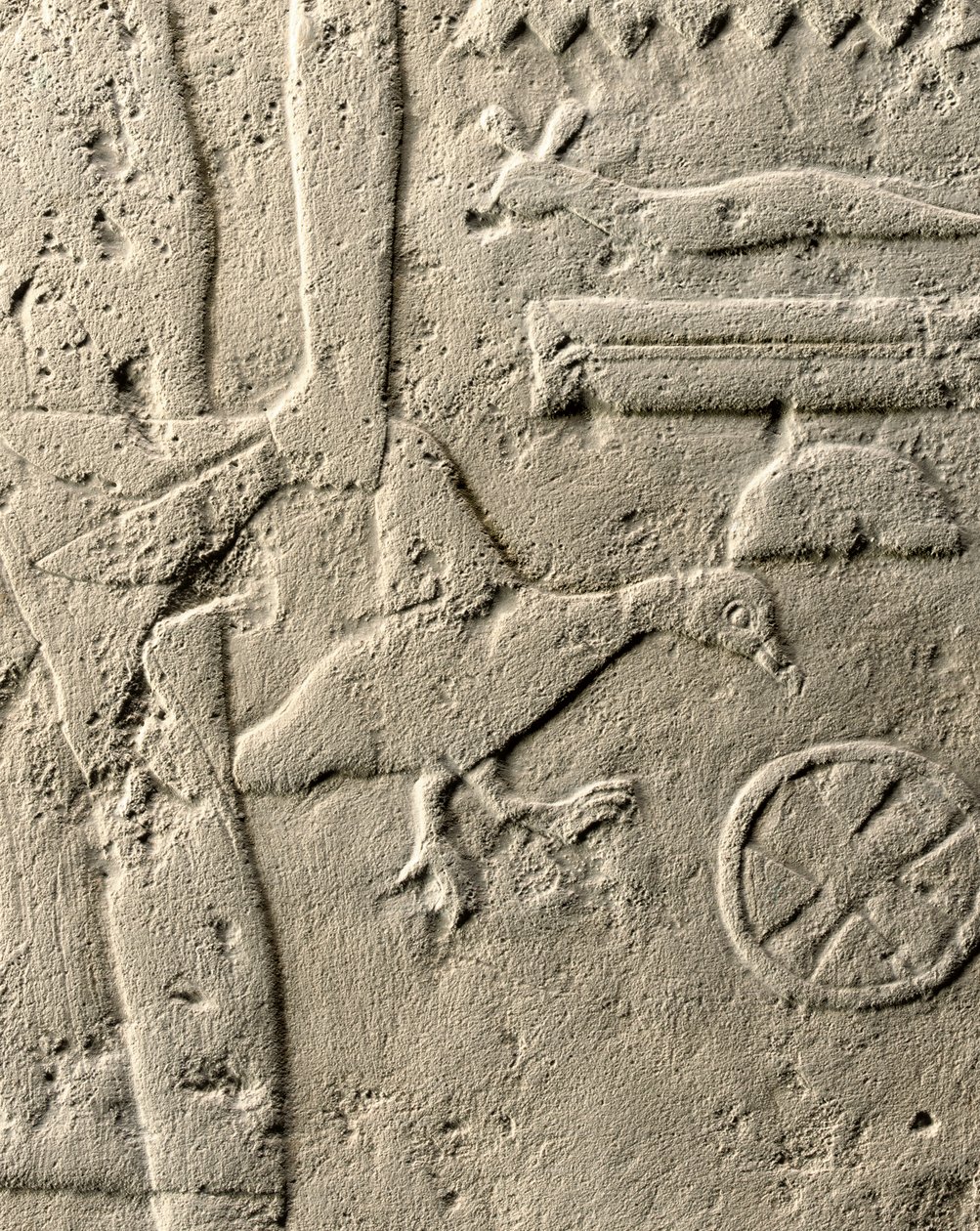 Detail of relief of Pehenuka by Egyptian 5th Dynasty