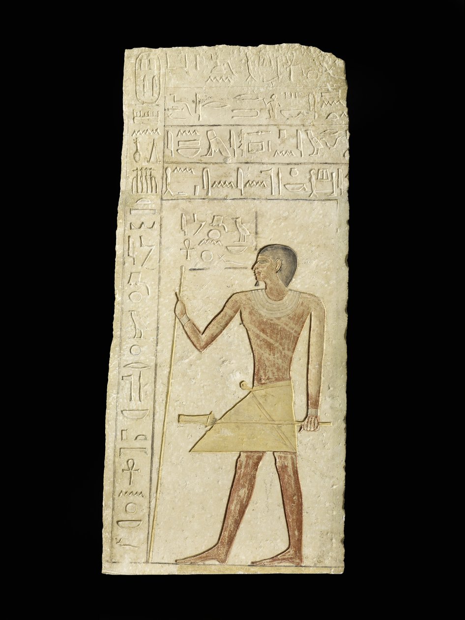 Relief depicting Ankh-neb-ef, 2345-2181 BC by Egyptian 6th Dynasty