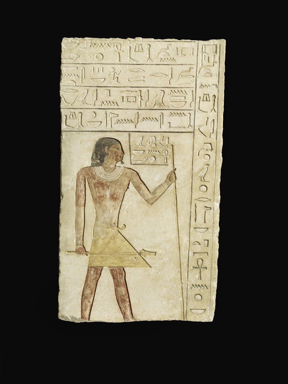 Relief depicting Ankh-neb-ef, 2345-2181 BC by Egyptian 6th Dynasty