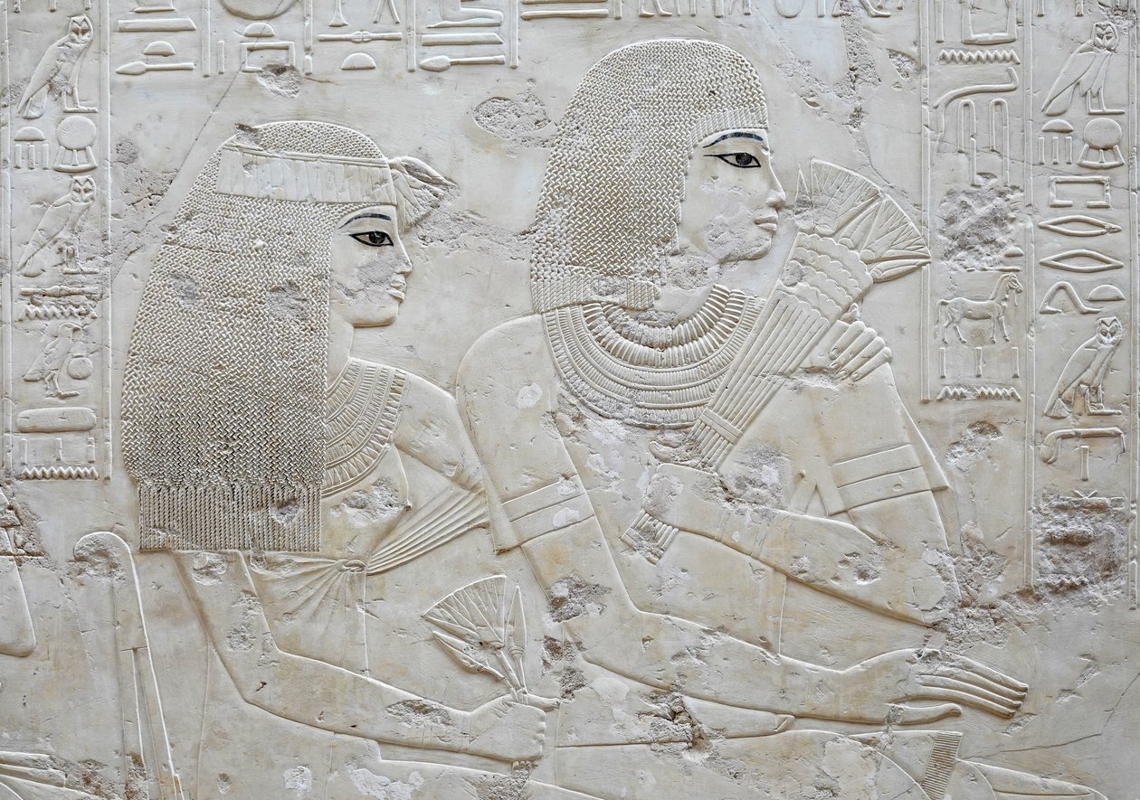 Amenhotep and his wife May, Ramose