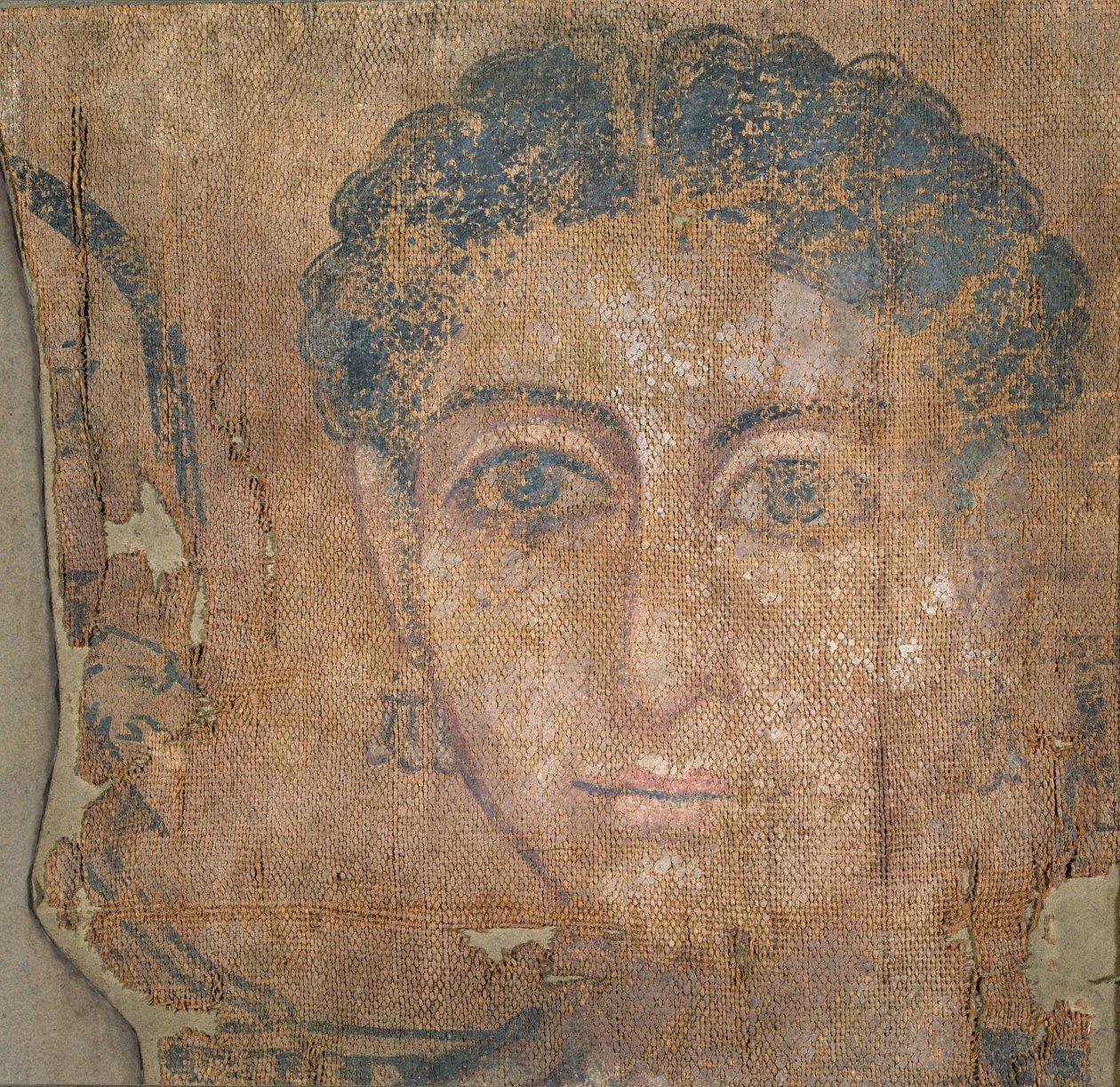 Head of a Young Woman, c.100-300 by Egyptian Egyptian