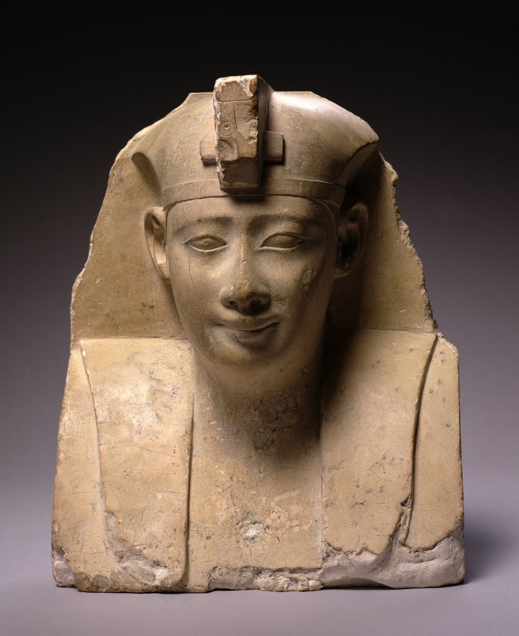 Head, early Ptolemaic Period (304-250 BC) by Egyptian Ptolemaic Period