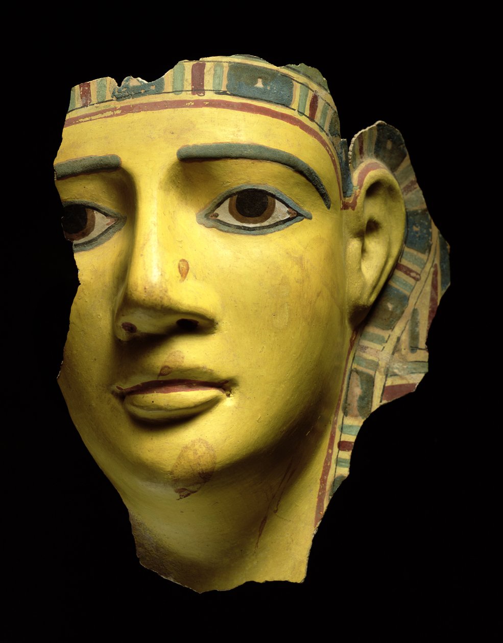 Mummy Mask by Egyptian Ptolemaic Period