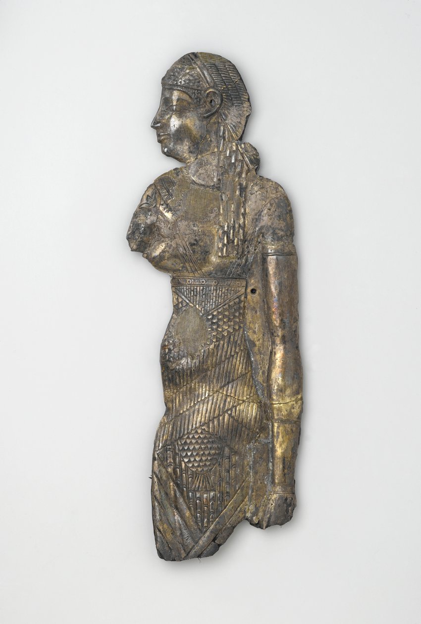 Panel depicting a female figure by Egyptian Ptolemaic Period