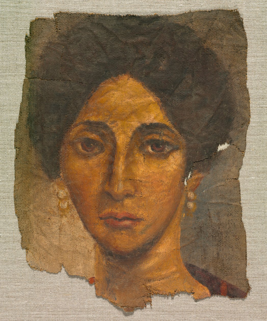 Funerary Portrait of a Woman by Egyptian School