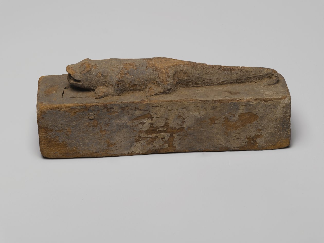 Small coffin for a crocodile, 664-332 BC by Egyptian School