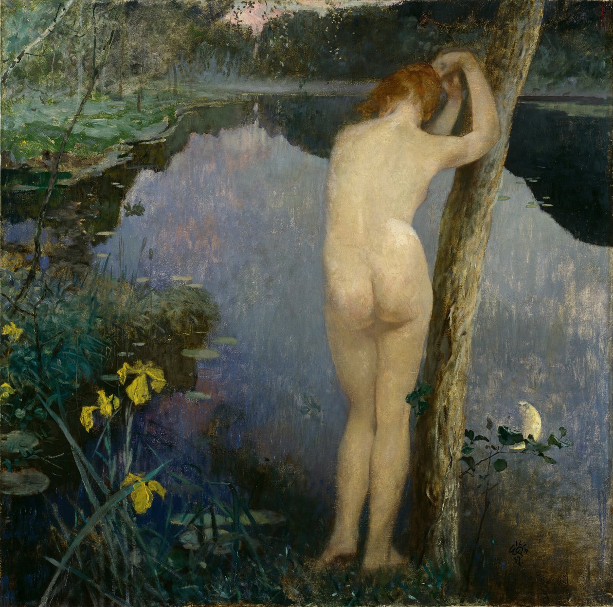 Nocturne by Hjalmer Eilif Emanuel Peterssen