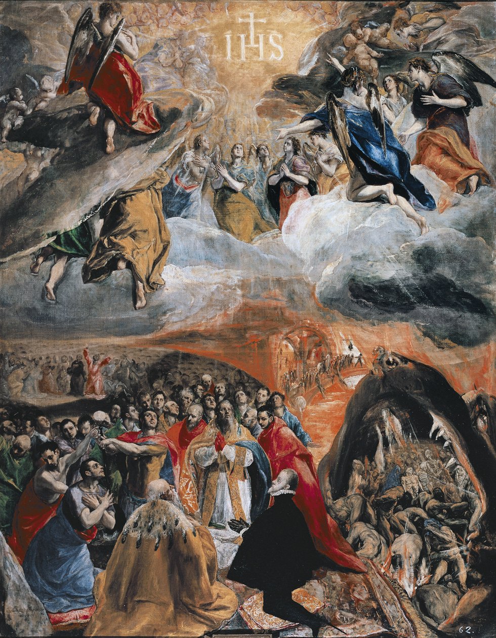 The Adoration of the Name of Jesus, c.1578 by El Greco