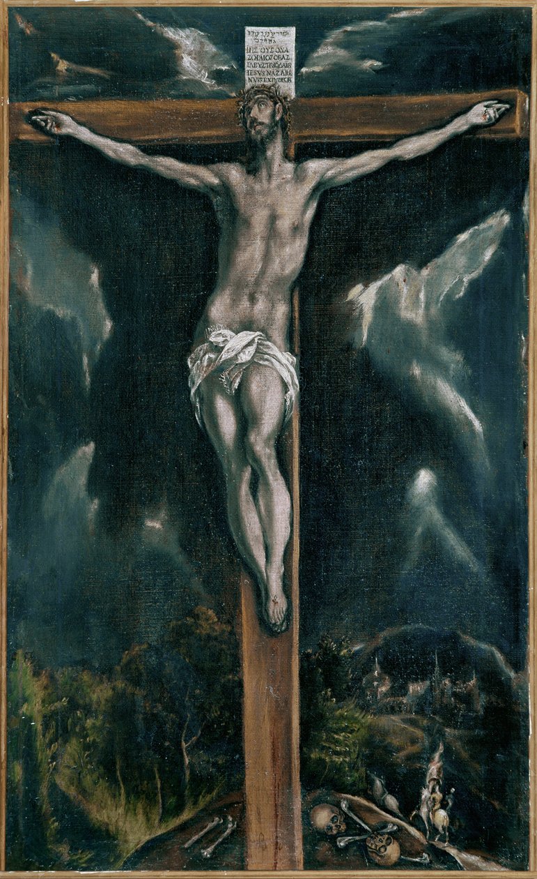 Crucifixion by El (1541-1614) Greco