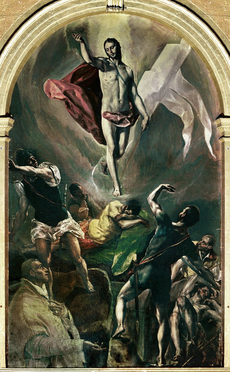 Resurrection by El (1541-1614) Greco