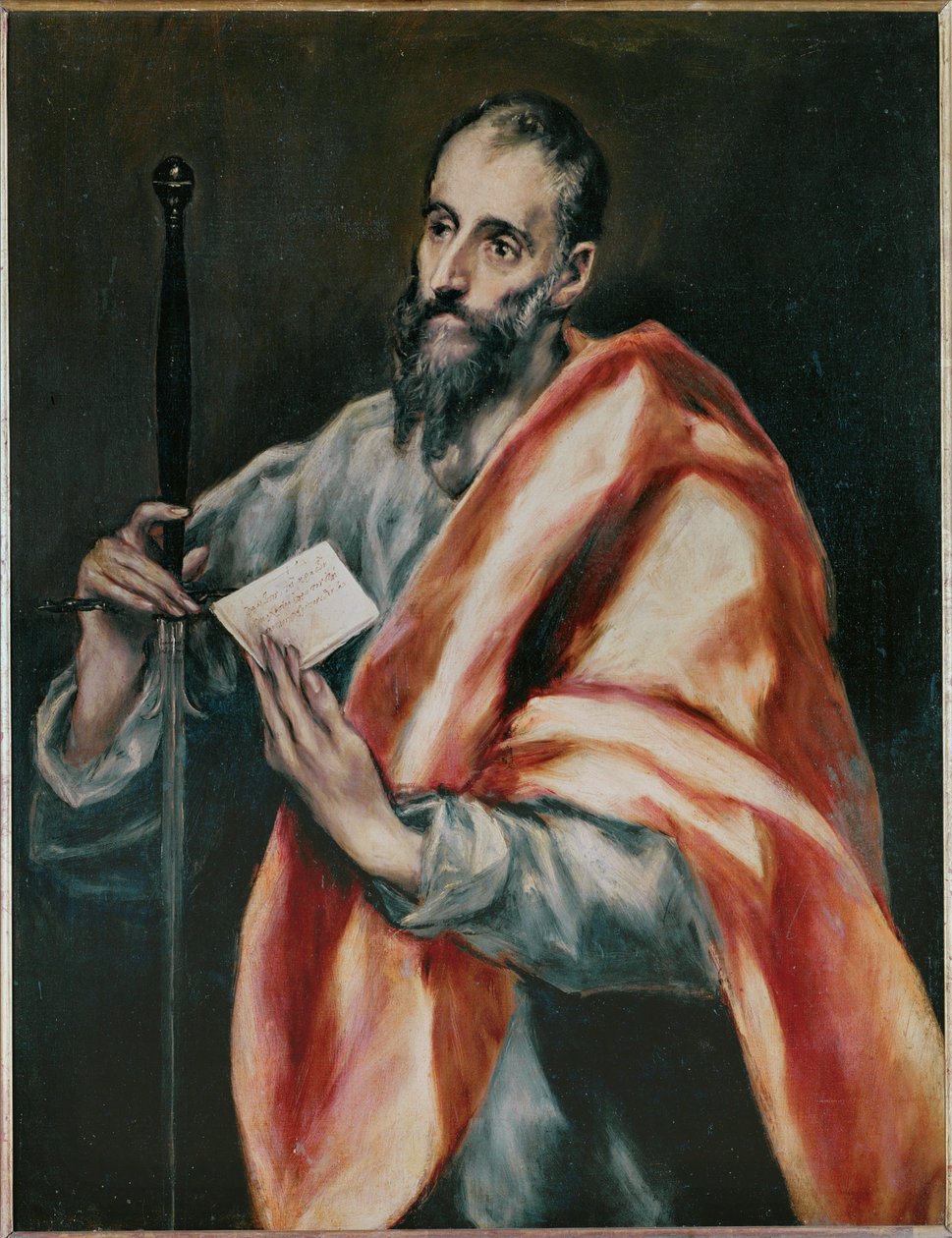 Saint Paul, Apostle by El (1541-1614) Greco