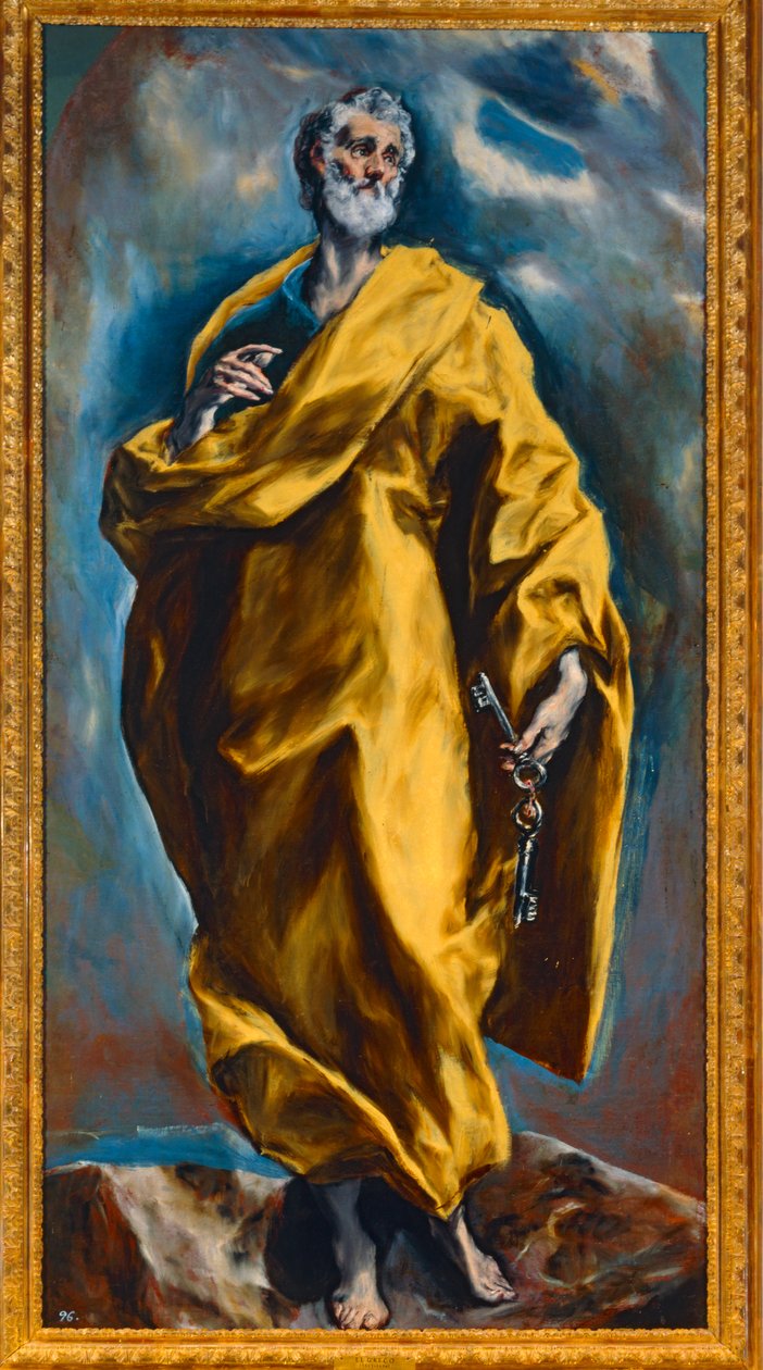 Saint Peter by El (1541-1614) Greco
