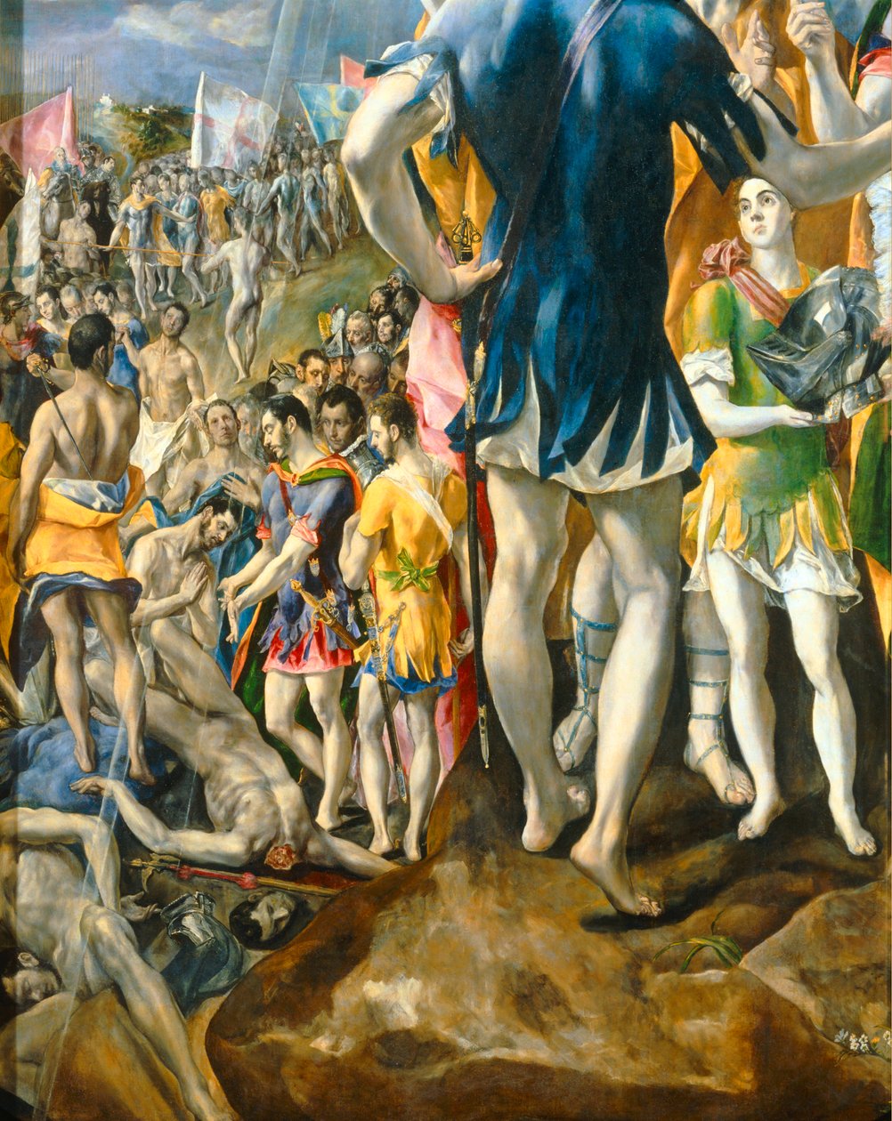 The Theban Legion by El (1541-1614) Greco