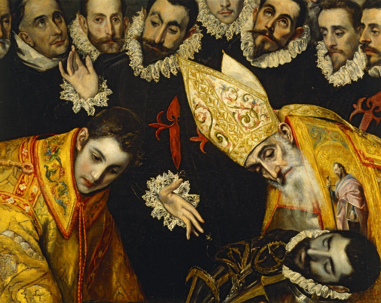 The Burial of the Count of Orgaz by El (1541 1614) Greco