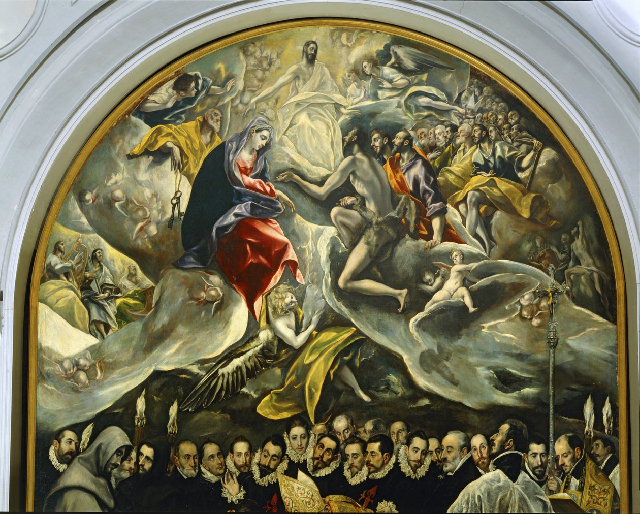 The Burial of the Count of Orgaz by El (1541-1614) Greco