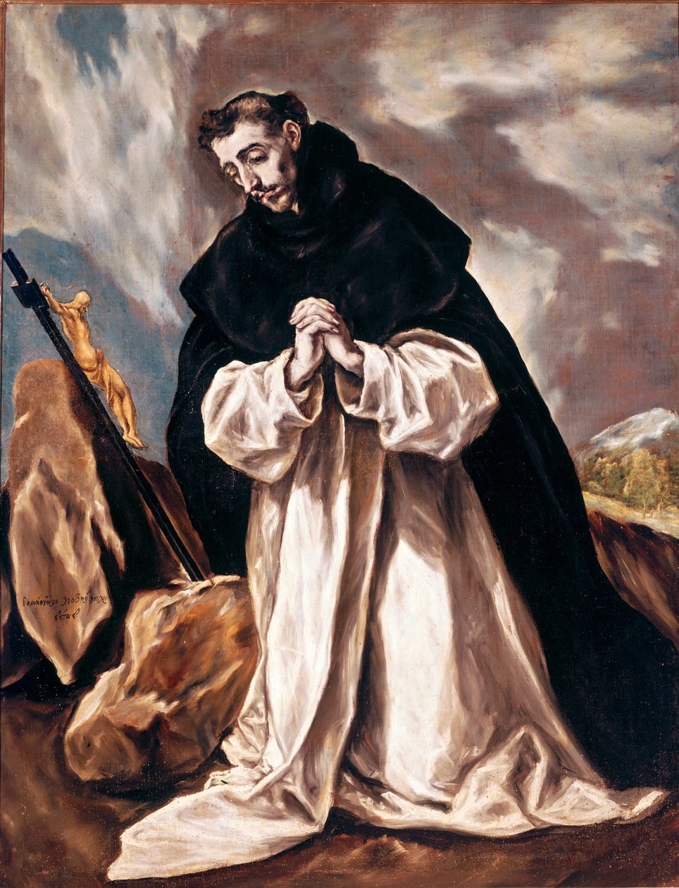 Saint Dominica in Prayer by El Greco