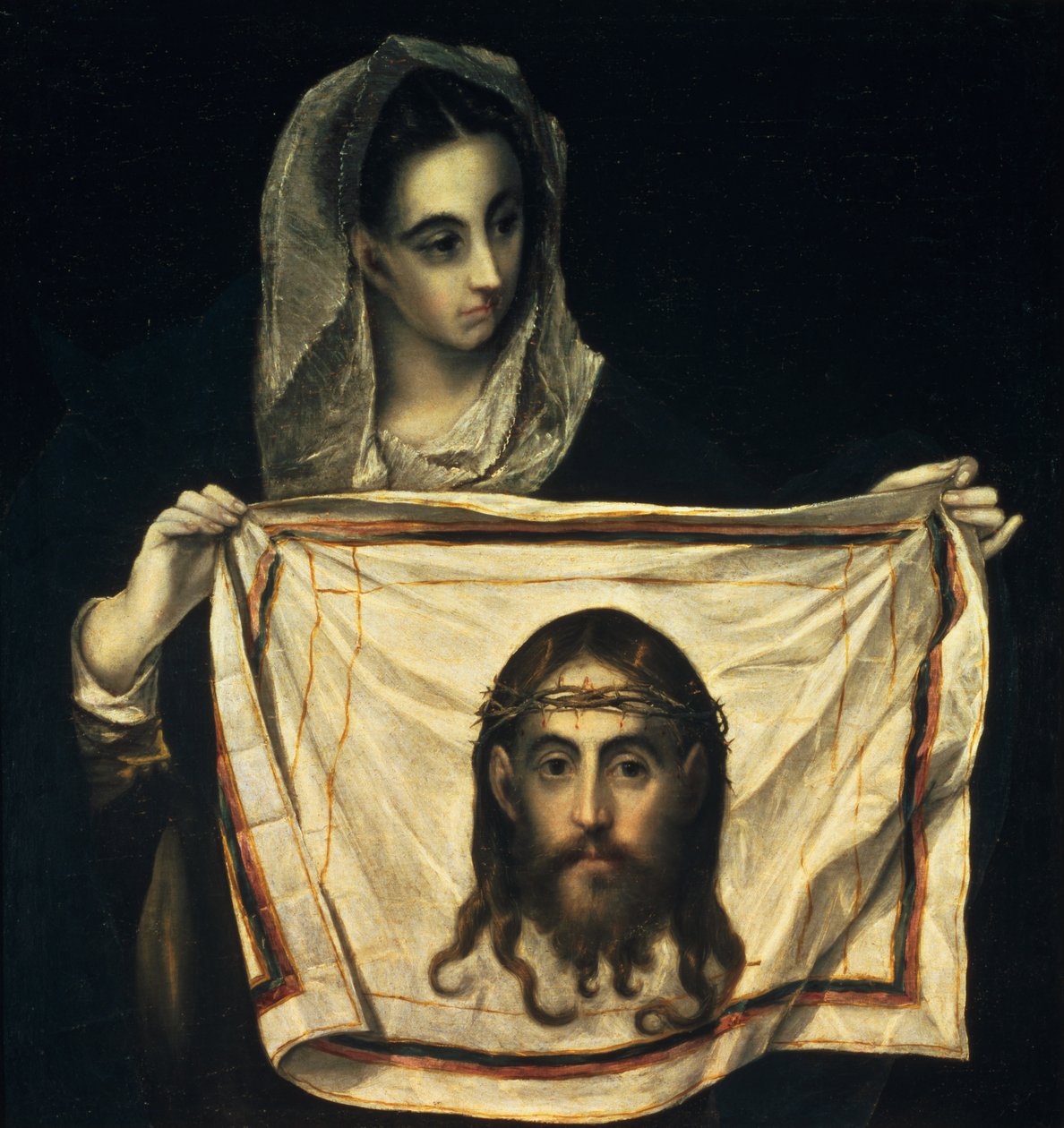 St. Veronica with the Holy Shroud by El Greco