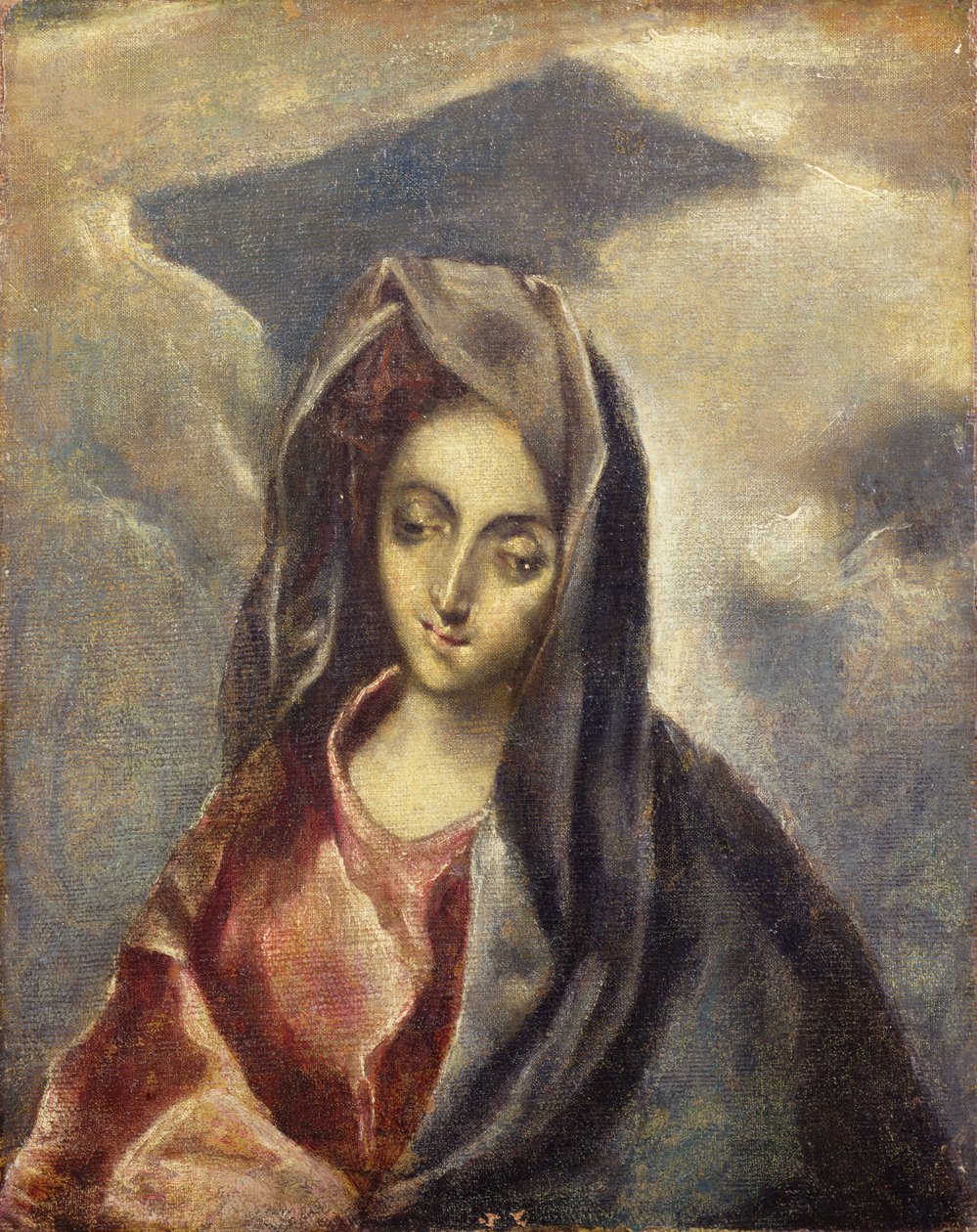 The Madonna by El Domenico (after) Greco