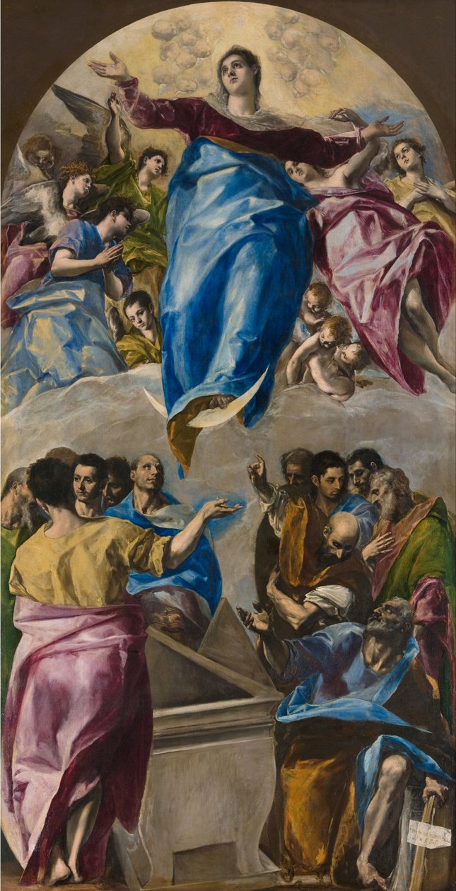 Assumption of the Virgin by El Greco