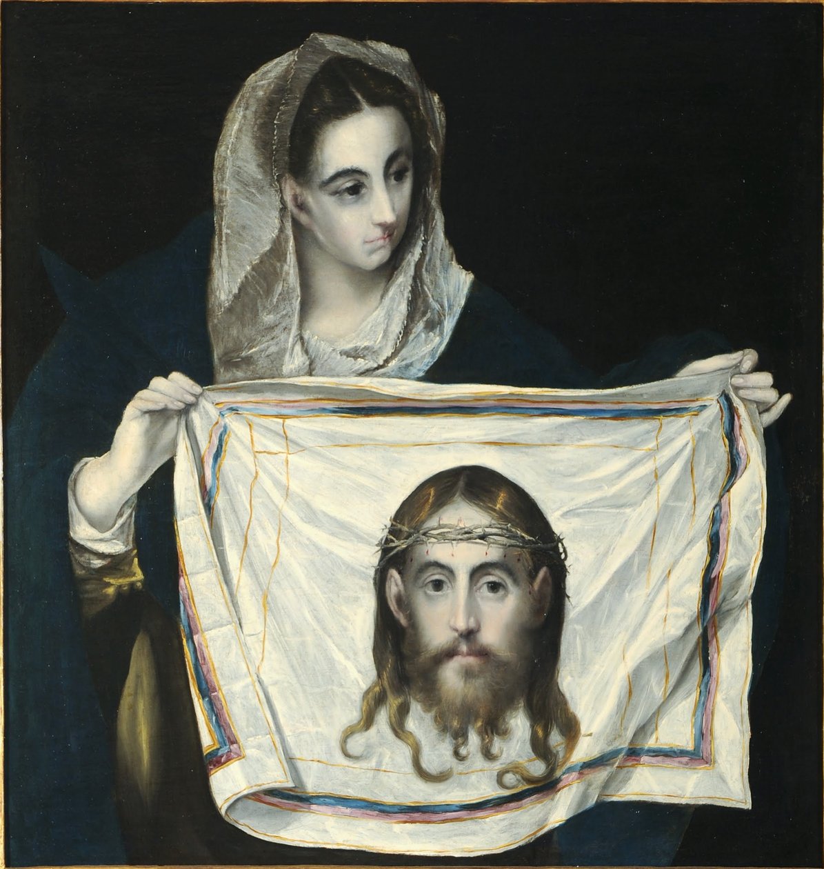 Saint Veronica with the Holy Face by El Greco