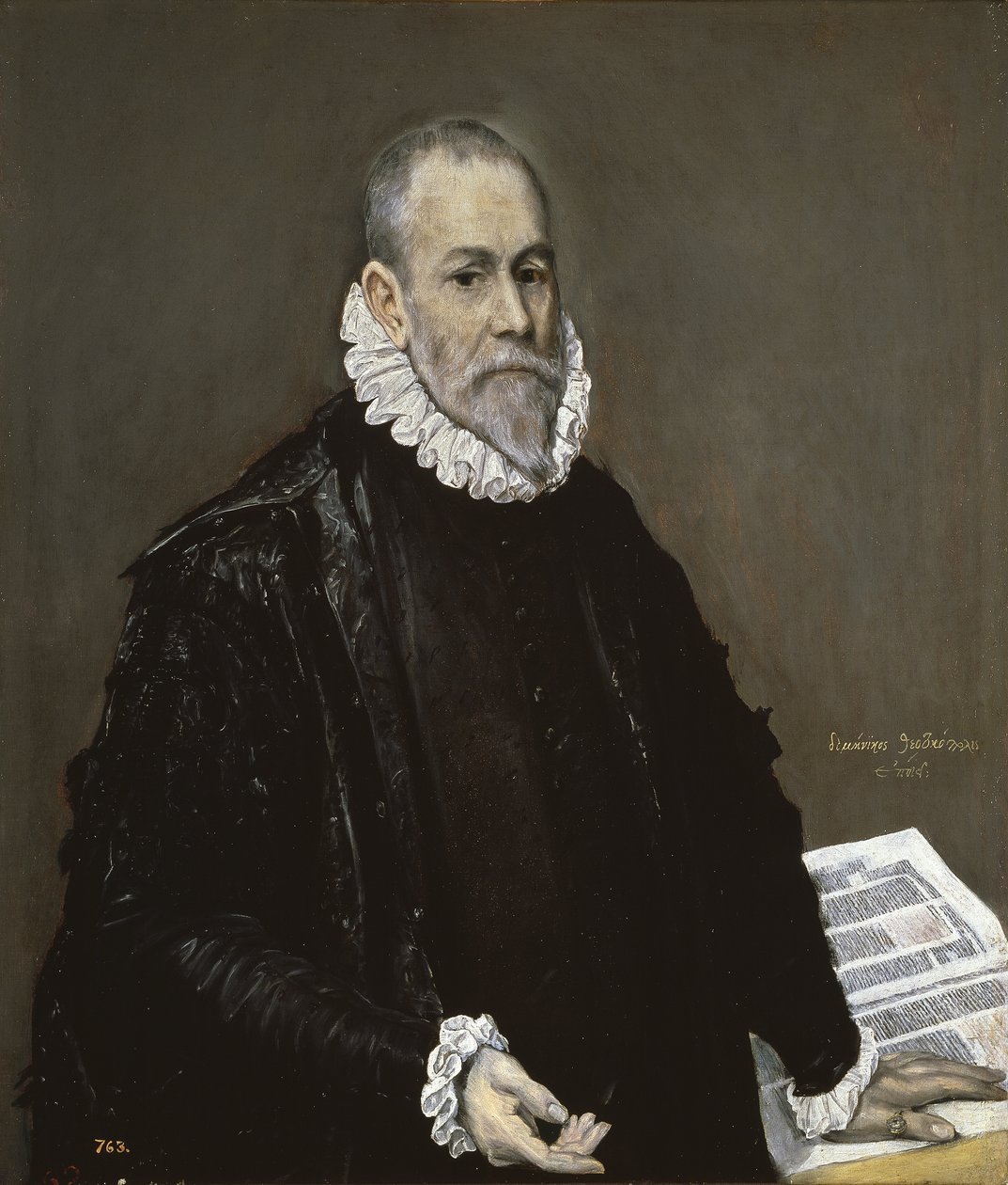 Portrait of a Physician by El Greco