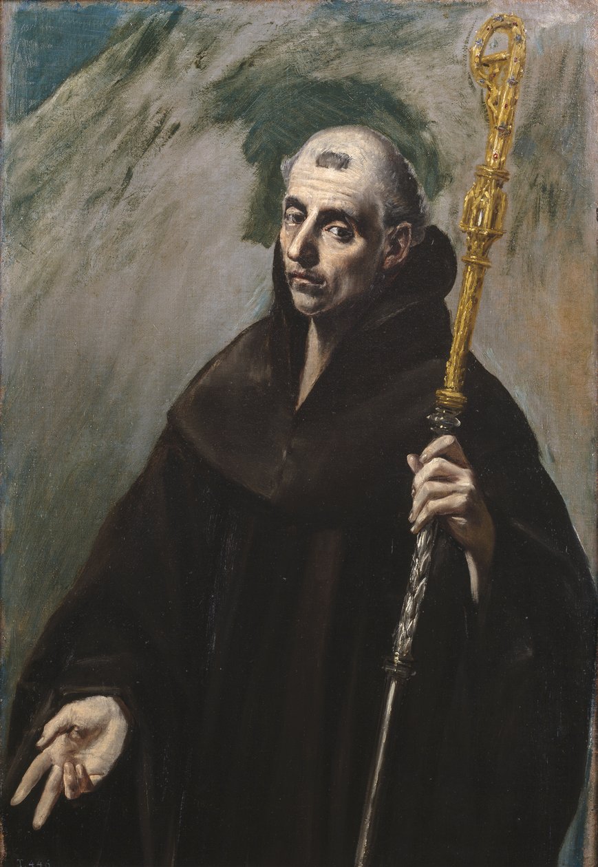 Saint Benedict of Nursia, 1577-1579 by El Greco