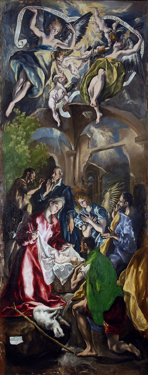 The Adoration of the Shepherds by El Greco