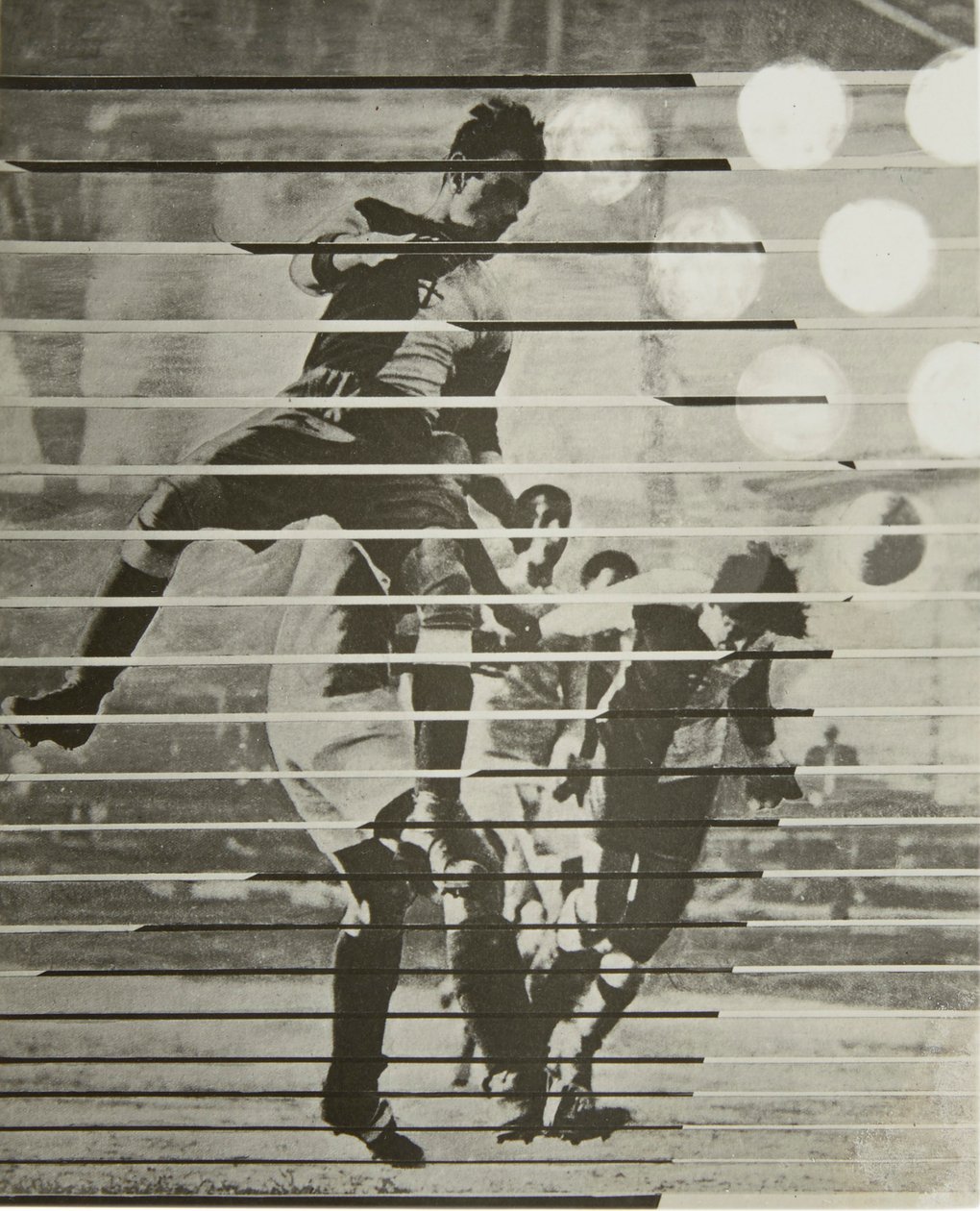 Footballer by Eliezer Markowich Lissitzky