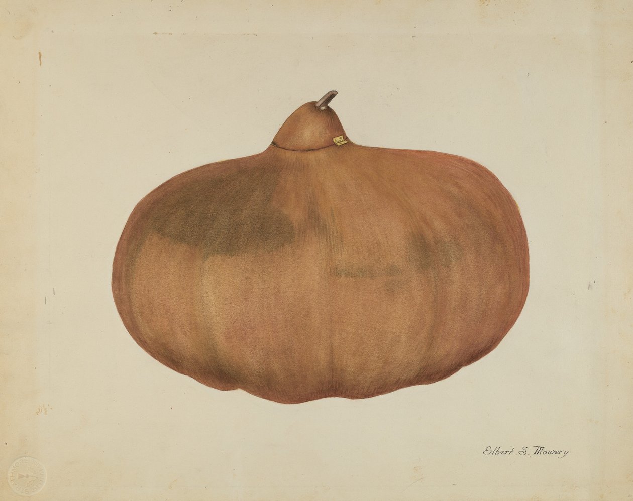 Pioneer Salt Gourd by Elbert S. Mowery