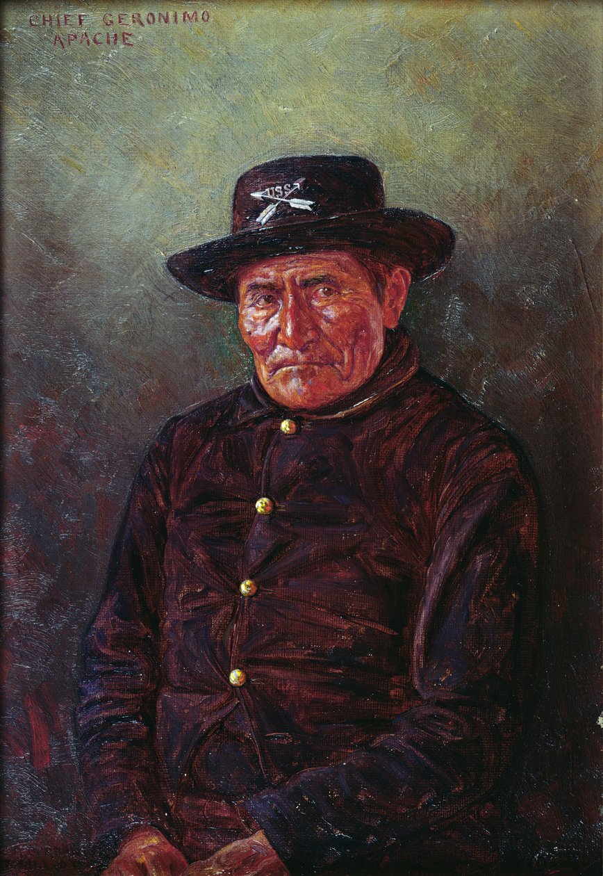 Chief Geronimo by Elbridge Ayer Burbank