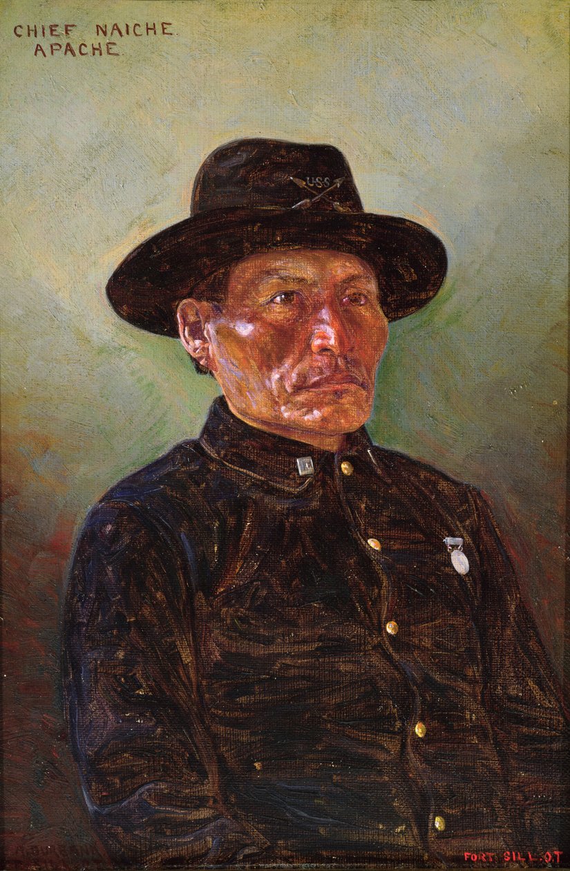 Chief Naiche by Elbridge Ayer Burbank