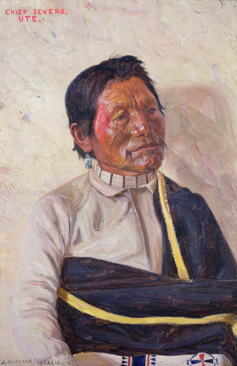 Chief Severo by Elbridge Ayer Burbank